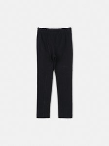 Calca Infantil Com Recortes Preto