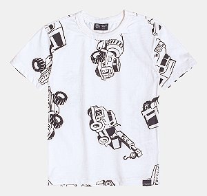 Camiseta Infantil Caminhõe Youcci