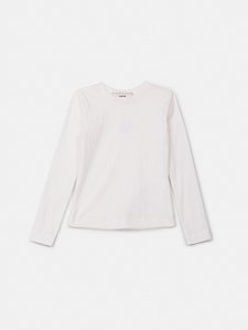 Blusa Infantil Canelada Essencial Off White Anime