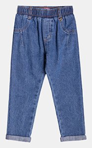 Calca Jeans Infantil Com Passante Momi