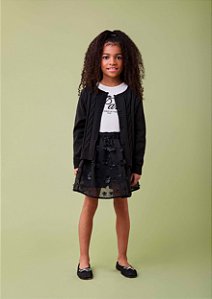Blusa De Tricot Trancado Infantil  Momi