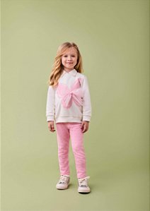 Conjunto Infantil Borboletas Legguing Momi
