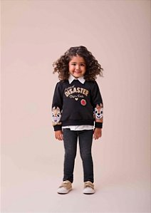 Calca Jeans Escura Infantil Basica Momi