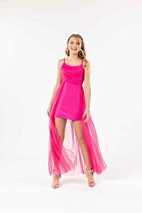 Vestido Teen Susie Pink Bobbyluu