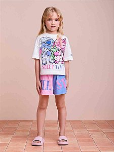 Pijama Infantil Stitch Sleep Time Anime