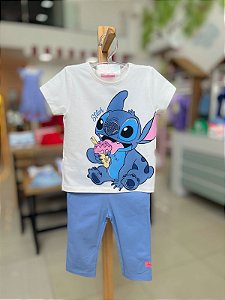 Conjunto Infantil Leguing Stitcht Momi