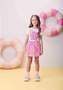 Conjunto Infantil Smile Lavanda Momi