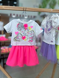 Conjunto Infantil Princesas Bimbi