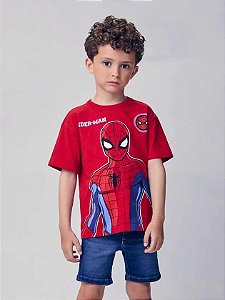 T-shirt Infantil Marvel Vermelho Youccie