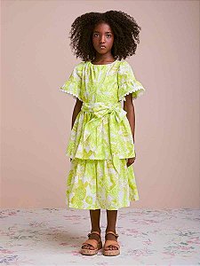 Vestido Infantil Fruts Hachuradas Anime