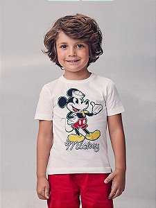 T-shirt Infantil Perola Mickey Youccie