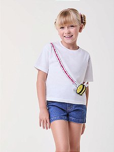 Blusa Infantil Abelha Perola Bimbi
