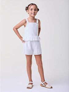 Conjunto Infantil Laise Branco Bimbi