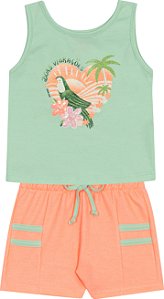 Conjunto Infantil Boas Vibraçõrs Jaca Lele