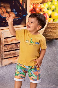 Conjunto Infantil Amigos Jurássicos Jaca Lele