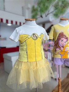 Conjunto Infantil Princesa Bella Momi