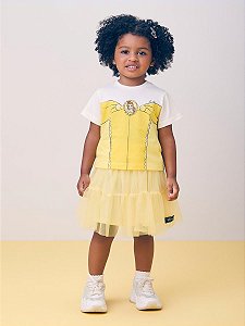 Conjunto Infantil Princesa Bella Momi