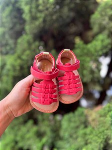 Sandalia Infantil Vermelha Tip Toye Joye