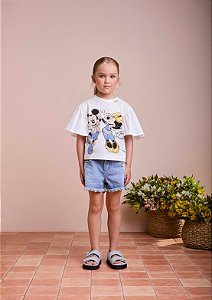 Blusa Infantil Mickey Minninie Donald Daisy Anime