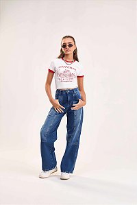 Calca  Jeans Recortes Bobbyluu