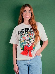 Tshirt Adulto Guirlanda Mickey E Amigos Anime