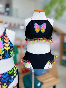 Biquini Kids Malu Borboleta
