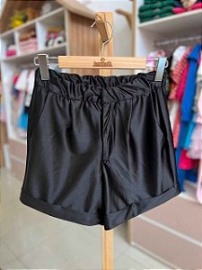 Shorts Alfaitaria Acetinado Bobbylulu