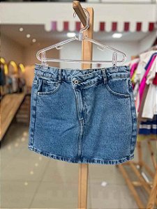 Mini Saia Jeans Teen I Am