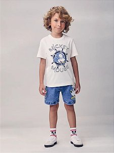 Bermuda Infantil Estampa Disney Jeans Youccie