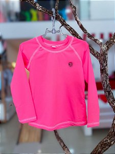 Blusa Proteção Solar Infantil Rosa