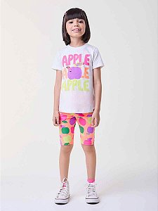 Conjunto Infantil Apple Com Leguing Bimbi
