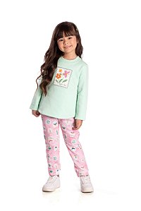 Conjunto Moletom Infantil Vida Leve Jaca Lele