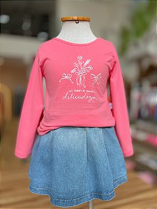 Blusa Infantil Delicadeza Jaca Lele