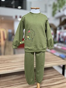 Conjunto Moletom Infantil Dia Divertido Jaca Lele