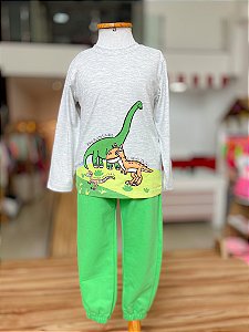 Conjunto Infantil Braquiossauro Jaca Lele