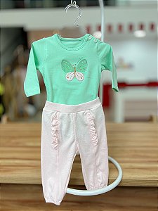 Conjunto Bebe Borboleta Nini E Bambine