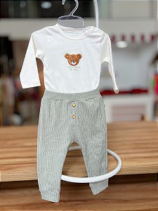 Conjunto Bebe Abracinho De Urso Jaca Lele