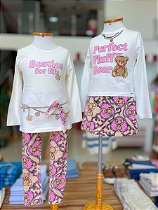 Conjunto Infantil Ursinhos Besties Momi