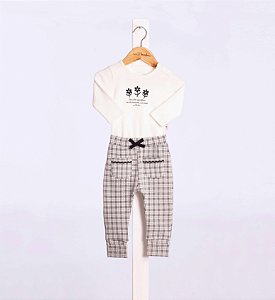 Conjunto Bebe A Flor Que Faltava Nini Bambine