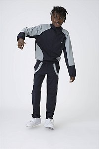 Conjunto Sport Infantil Preto/cinza Siri