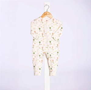 Macacao Bebe Floresta Capivara Nini Bambine