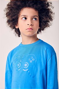 Camiseta Infantil Azul Controle Game Youccie