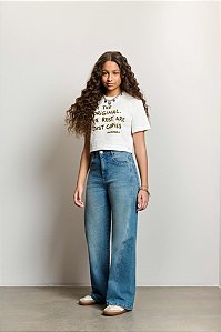 Calça Wide Jeans Authoria