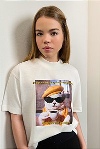 T-shirt Comfort Gato Touca E Oculos Authoria