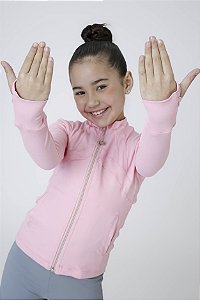 Jaqueta Fitness Malu Rosa Siri