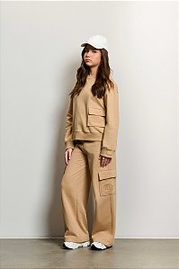 Conjunto Moletom Capuccino Authoria