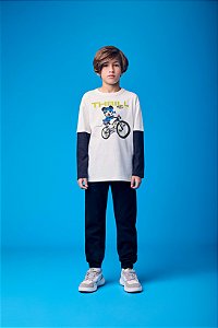 Calça Infantil Sarja Preto Youccie