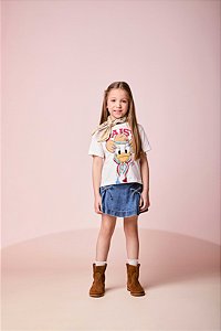 Blusa Infantil Daisy Com Barbicachos Momi
