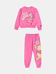 Conjunto De Moletom Infantil Ursinho Pooh Bimbi