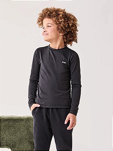 Camiseta Infantil Malha Azul Marinho Bimbi